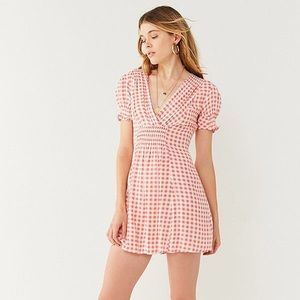 urban outfitters gingham dress